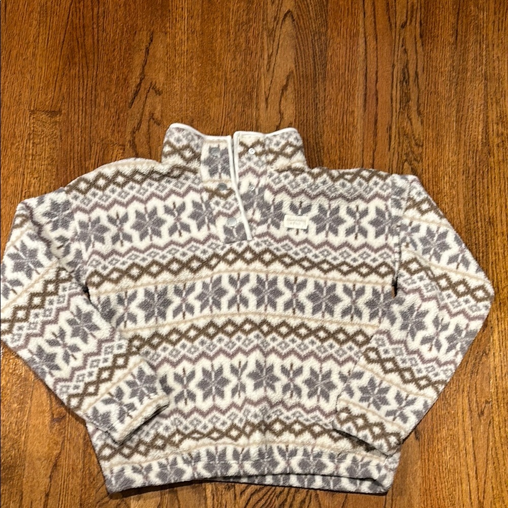 Abercrombie Kids Patterned Fleece Pullover